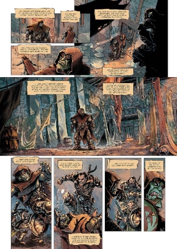 Buchcover und Innenansicht für das Buch: Orks & Goblins. Band 20