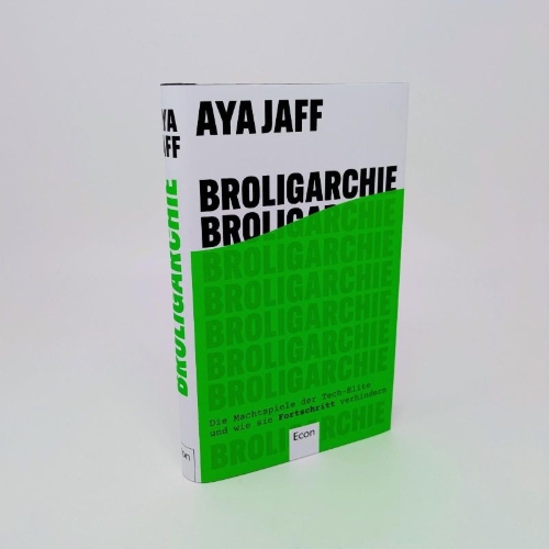 Buchcover und Innenansicht für das Buch: Broligarchie