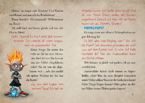 Buchcover und Innenansicht für das Buch: Das kleine Böse Buch 4 (Das kleine Böse Buch, Bd. 4)