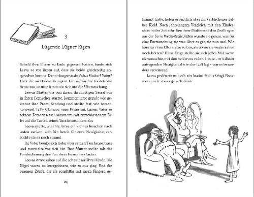 Buchcover und Innenansicht für das Buch: Leeva at Last