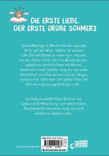 Buchcover und Innenansicht für das Buch: Forget me Nat