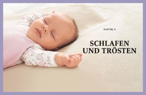 Buchcover und Innenansicht für das Buch: Das große Buch für Babys erstes Jahr