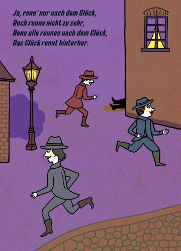 Buchcover und Innenansicht für das Buch: Die Dreigroschenoper