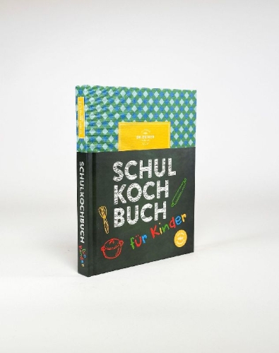 Buchcover und Innenansicht für das Buch: Das Dr. Oetker Schulkochbuch für Kinder
