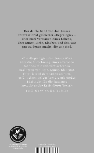 Buchcover und Innenansicht für das Buch: Eit nytt namn   Septologien VI-VII