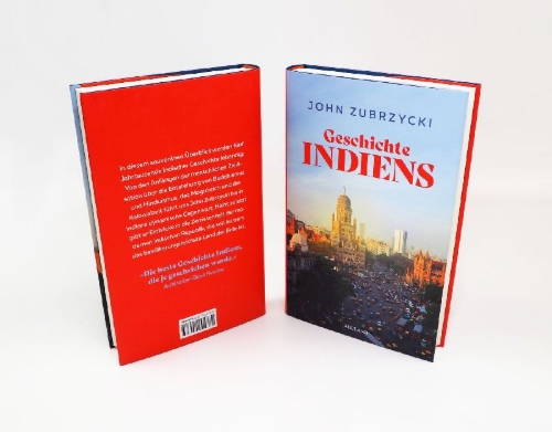Buchcover und Innenansicht für das Buch: Geschichte Indiens