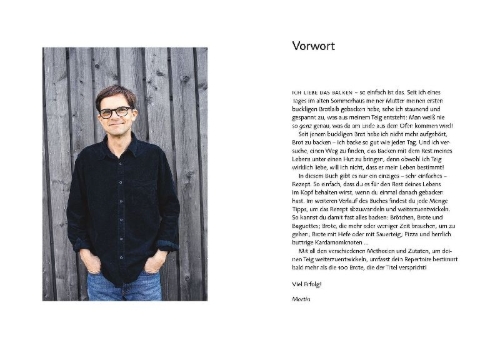 Buchcover und Innenansicht für das Buch: 1 Methode, 100 Brote