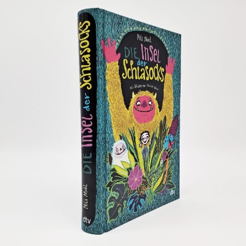 Buchcover und Innenansicht für das Buch: Die Insel der Schlasocks