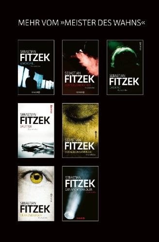 Buchcover und Innenansicht für das Buch: Die Therapie