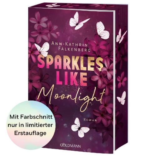 Buchcover und Innenansicht für das Buch: Sparkles like Moonlight