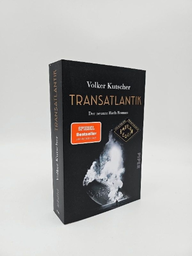 Buchcover und Innenansicht für das Buch: Transatlantik
