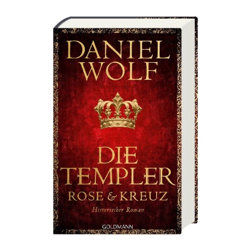 Buchcover und Innenansicht für das Buch: Die Templer. Rose und Kreuz