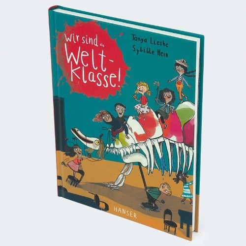 Buchcover und Innenansicht für das Buch: Wir sind (die) Weltklasse