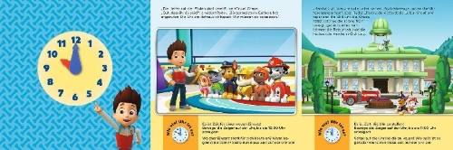 Buchcover und Innenansicht für das Buch: Paw Patrol: Teamwork Time!