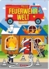 Buchcover und Innenansicht für das Buch: Mon ami le pompier - Bloc à colorier