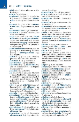 Buchcover und Innenansicht für das Buch: Langenscheidt Praktisches Wörterbuch Polnisch