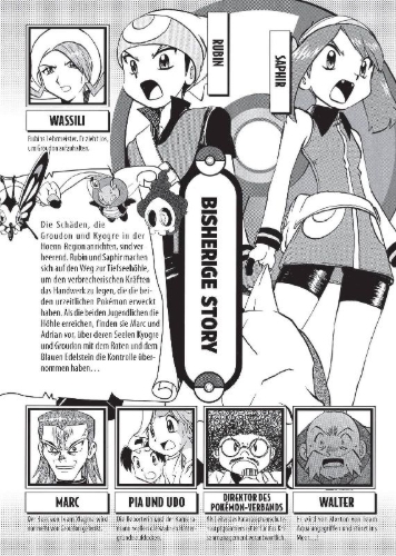 Buchcover und Innenansicht für das Buch: Pokémon - Die ersten Abenteuer