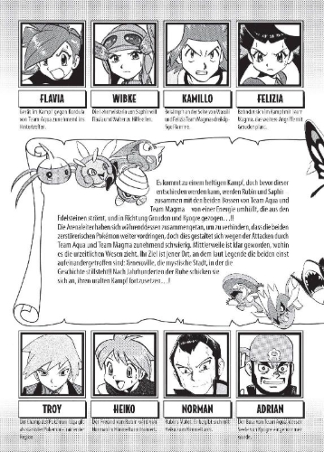 Buchcover und Innenansicht für das Buch: Pokémon - Die ersten Abenteuer