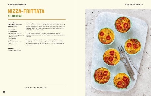 Buchcover und Innenansicht für das Buch: Healthy Airfryer