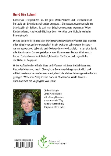 Buchcover und Innenansicht für das Buch: Tiere pflanzen