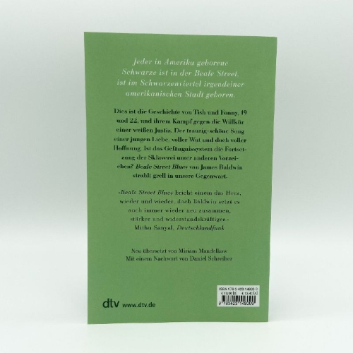 Buchcover und Innenansicht für das Buch: If Beale Street Could Talk