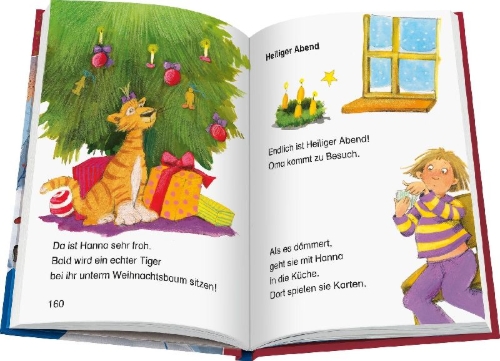 Buchcover und Innenansicht für das Buch: Leserabe Sonderausgaben - Die schönsten Erstlesegeschichten Weihnachten