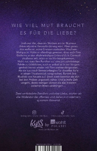 Buchcover und Innenansicht für das Buch: Brynmor University - Rivalen