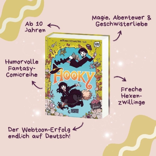 Buchcover und Innenansicht für das Buch: Hooky