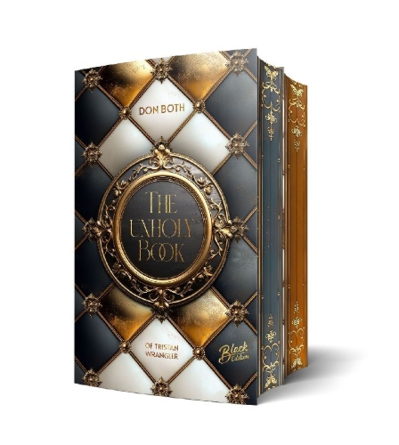 Buchcover und Innenansicht für das Buch: The unholy Book of an Angel