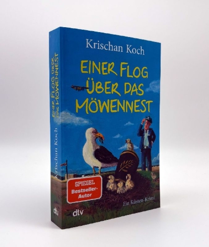 Buchcover und Innenansicht für das Buch: Einer flog über das Möwennest