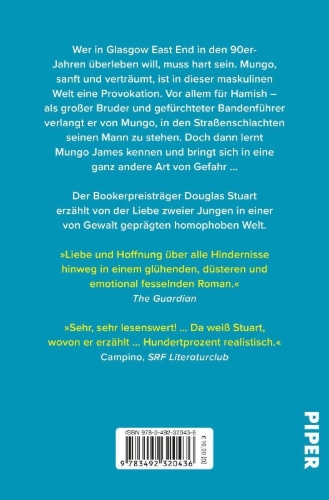 Buchcover und Innenansicht für das Buch: Young Mungo