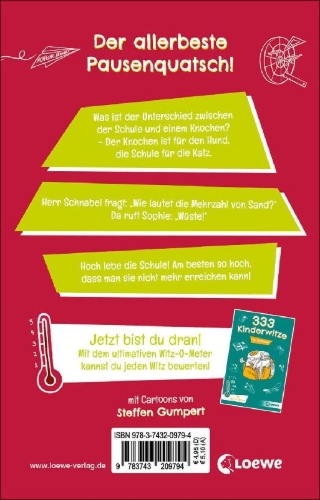 Buchcover und Innenansicht für das Buch: 333 Lehrerwitze