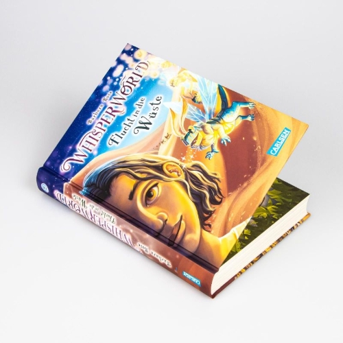 Buchcover und Innenansicht für das Buch: Whisperworld 2: Flucht in die Wüste