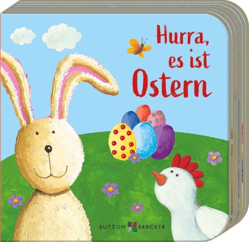 Buchcover und Innenansicht für das Buch: Hurra, es ist Ostern