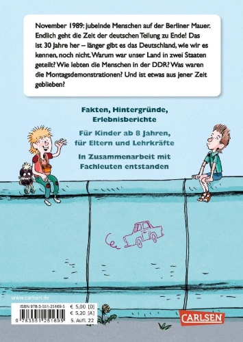 Buchcover und Innenansicht für das Buch: Wie war das in der DDR?