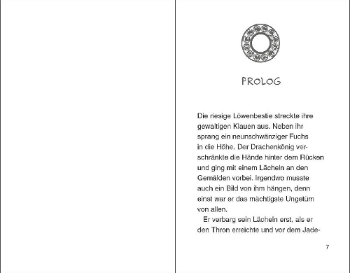 Buchcover und Innenansicht für das Buch: Tiger Warrior - Attack Of The Dragon King