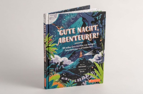 Buchcover und Innenansicht für das Buch: Adventure Starts At Bedtime