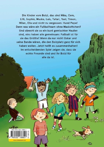Buchcover und Innenansicht für das Buch: Wir Kinder vom Bolzi