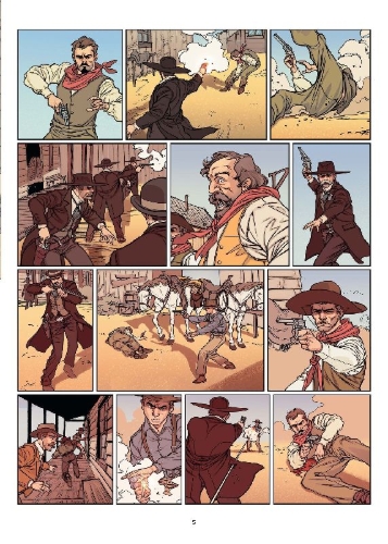 Buchcover und Innenansicht für das Buch: Veritable histoire du Far West 8