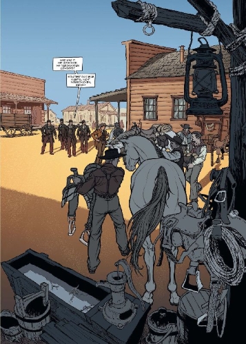 Buchcover und Innenansicht für das Buch: Veritable histoire du Far West 8