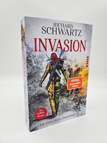 Buchcover und Innenansicht für das Buch: Invasion