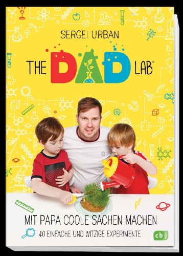 Buchcover und Innenansicht für das Buch: The Dad Lab