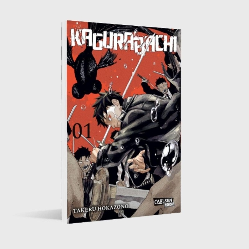 Buchcover und Innenansicht für das Buch: Kagurabachi