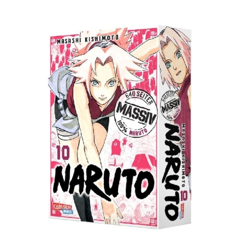 Buchcover und Innenansicht für das Buch: NARUTO Massiv 10