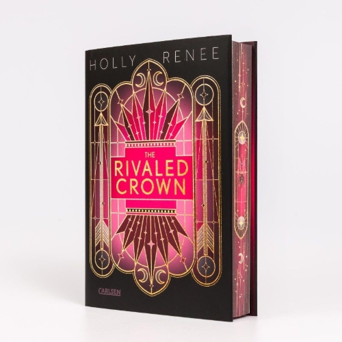 Buchcover und Innenansicht für das Buch: The Rivaled Crown