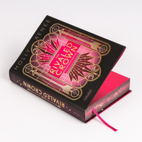 Buchcover und Innenansicht für das Buch: The Rivaled Crown