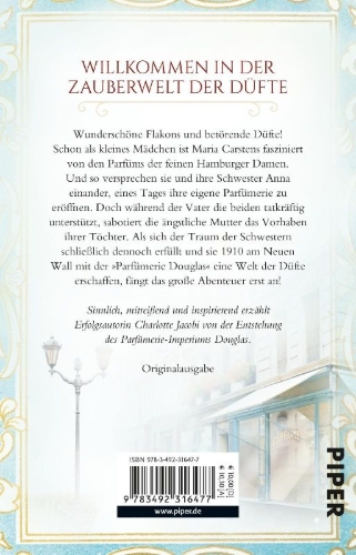 Buchcover und Innenansicht für das Buch: Die Douglas-Schwestern