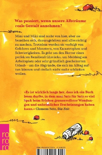Buchcover und Innenansicht für das Buch: Minihorror