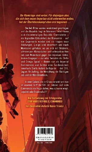 Buchcover und Innenansicht für das Buch: Star Wars Imperial Commando: 501st