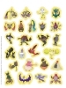 Buchcover und Innenansicht für das Buch: Pokémon: Der große Glow-in-the-Dark Stickerspaß: Stickern - Rätseln - Ausmalen